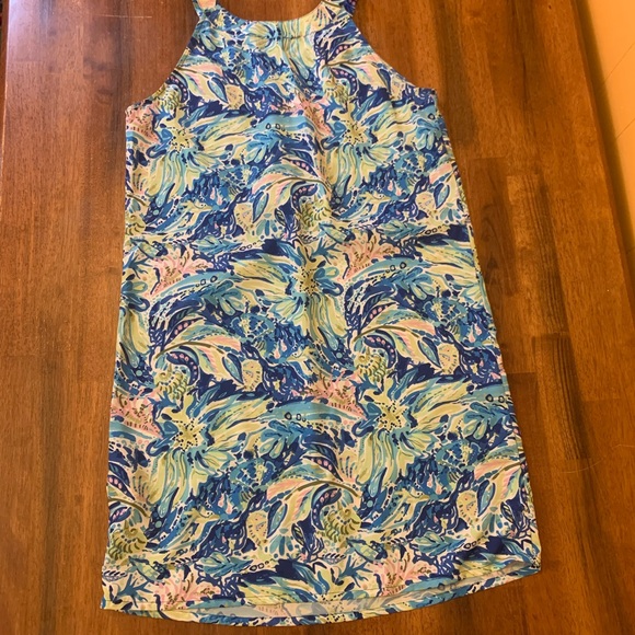 Charlie Paige NWT Dress Small Multicolor Patterned Sleeveless Mini Resort Beach - Picture 8 of 9